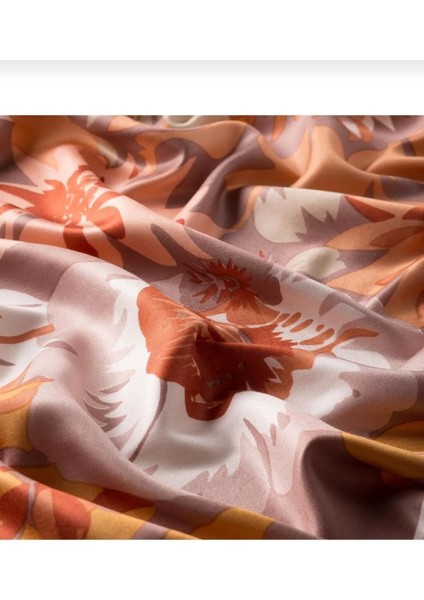 Ipekevi Ipek Şal Nihavent Desenli - Kahve modelleri