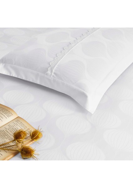 Glienn Jakar Çift Kişilik Nevresim Takımı Beyaz fiyatları