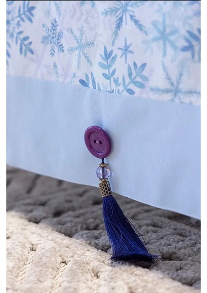 Pamuklu Kumaş Runner ve Kırlent Takımı (55X165 cm Runner; 2 Adet 50X50 cm Kırlent Kılıfı) indirimleri