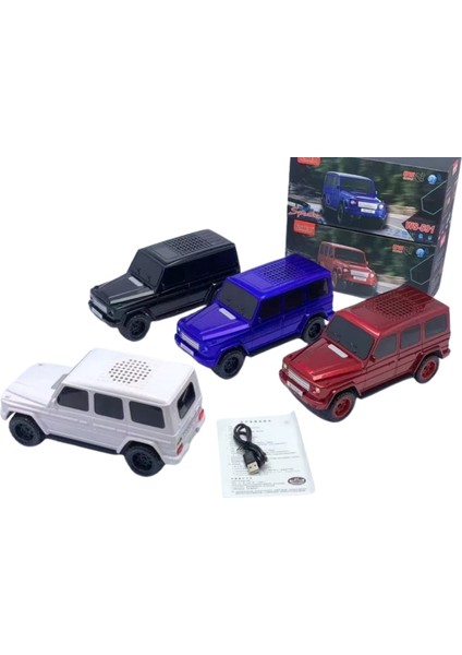 Ws-591 Bt,Sd,Usb Girişli Işıklı Araba Speaker