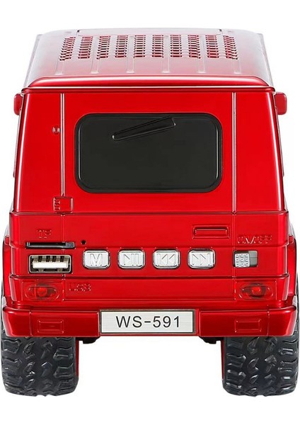 Ws-591 Bt,Sd,Usb Girişli Işıklı Araba Speaker