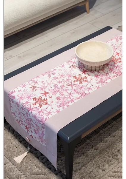 Pamuklu Runner ve Kırlent Kılıfı Seti (1 Adet Runner 55X165 Cm; 2 Adet 50X50 cm Kırlent Kılıfı) indirimleri