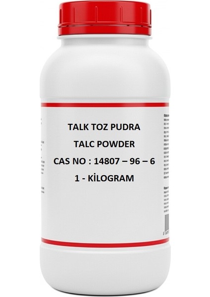 Talk Toz Pudra 1 Kg - (1 Kg/HDPE Şişe) - (CAS No : 14807-96-6)