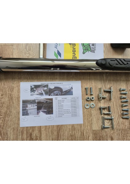 – Ranger Dört Kapı 4x2 2012-2015UYUMLU Krom Yan Basamak | Alkar V2 Modeli