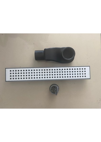 40 cm plastik çerçeveli Üstü Krom Klapeli Duş Kanalı fiyatları