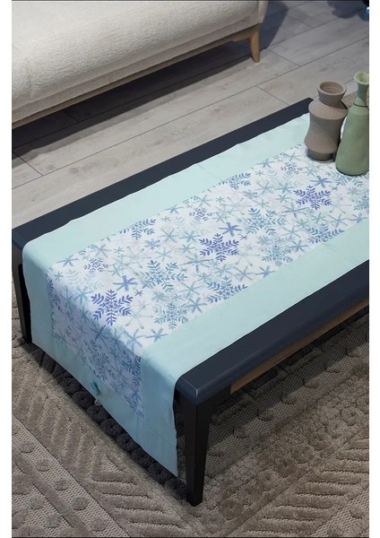 Pamuklu Kumaş Runner ve Kırlent Takımı (55X165 cm Runner; 2 Adet 50X50 cm Kırlent Kılıfı) fırsatları