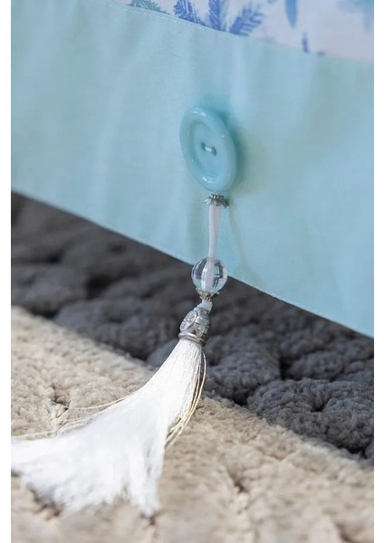 Pamuklu Kumaş Runner ve Kırlent Takımı (55X165 cm Runner; 2 Adet 50X50 cm Kırlent Kılıfı)