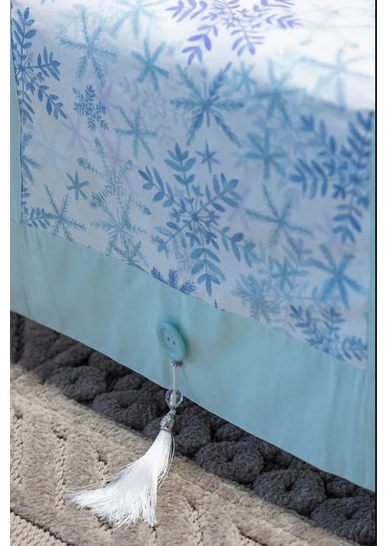 Pamuklu Kumaş Runner ve Kırlent Takımı (55X165 cm Runner; 2 Adet 50X50 cm Kırlent Kılıfı)