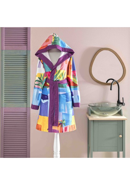 Lyona Pamuk Poliester Genç Bornoz Kırmızı L/xl modelleri