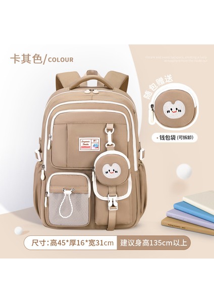 Yeni Moda Büyük Kapasiteli Omuz Çantası Genç Lise Üniversite Öğrencileri Okul Çantası Eğlence Işe Gidip Gelme (Yurt Dışından)