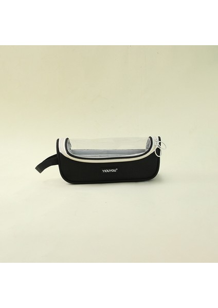 Yaratıcı Şeffaf Işıklık Kalem Çantası Ilkokul Öğrencileri Taşınabilir Büyük Kapasiteli Basit Kalem Kutusu Kız Yüksek Değerli Kırtasiye Kutusu (Yurt Dışından)