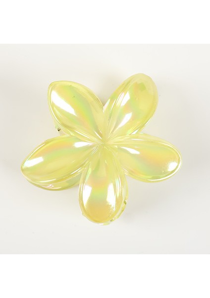 Renkli Sedefli Yumurta Çiçek Mizaç Kapmak Klip Retro Çiçek Yan Kapmak Klip Arka Kafa Köpekbalığı Klip (Yurt Dışından)