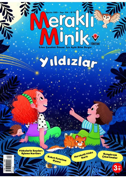Meraklı Minik Dergi Ağustos 2025 (3-6 Yaş)