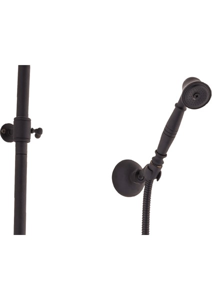 Lpd Borulu Siyah Banyo Ve Duş Seti fırsatları