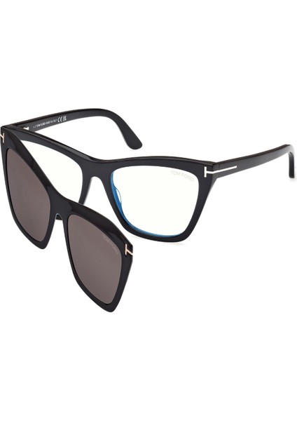 Ft 5971-B 001 54 Tom Ford Klipsli (Clip-On) Güneş Gözlüğü