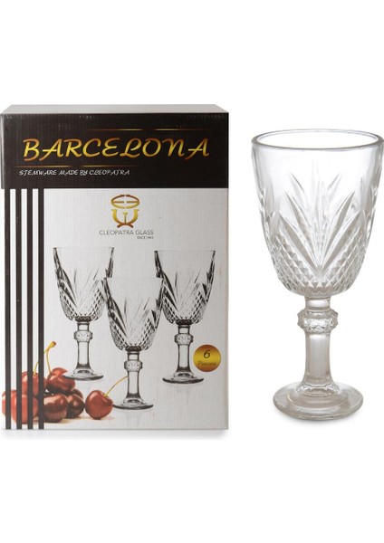 Barcelone 6'Lı Ayaklı Bardak