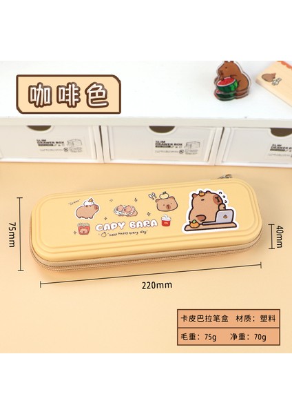 Panda Kalem Çantası Ins Tarzı Niş Küçük Öğrenciler Kırtasiye Kutusu Büyük Kapasiteli Kızlar Yüksek Değerli Kalem Kutusu (Yurt Dışından)