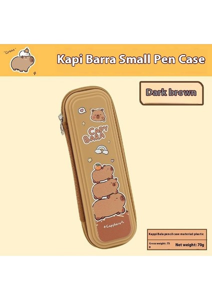 Çocuk Karikatür Kırtasiye Kutusu Büyük Kapasiteli Su Geçirmez Kalem Çantası Çok Fonksiyonlu Ilkokul Öğrencileri Çift Plastik Kalem Kutusu (Yurt Dışından)