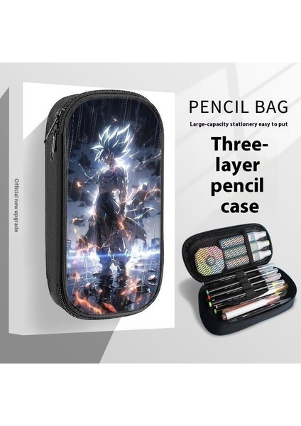 Okul Sezonu Yedi Ejderha Topu Kalem Çantası Goku Çevresel Kırtasiye Kutusu Kalem Çantası Ilkokul Öğrencileri Ortaokul Lise Öğrencileri Çok Fonksiyonlu Kalem Kutusu (Yurt Dışından)
