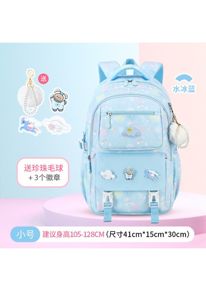 2025 Yeni Çocuk Ilkokul Öğrencileri Okul Çantası Kız Omuz Çantası Su Geçirmez Aşınmaya Dalı Büyük Kapasiteli Oxford (Yurt Dışından)