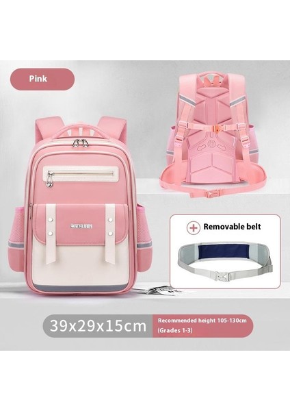 Yeni Bulut Çocuk Okul Çantası 1-3-6 Sınıflar Ilkokul Öğrencileri Okul Çantası Kız ve Erkek Çocuklar Yük Azaltma (Yurt Dışından)