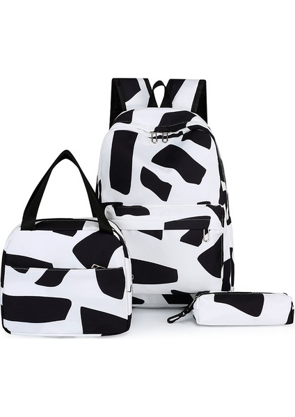 Üç Parçalı 3'ü 1 Arada Omuz Okul Çantası Öğle Yemeği Kutusu Kalem Çantası Okul Çantası (Yurt Dışından)