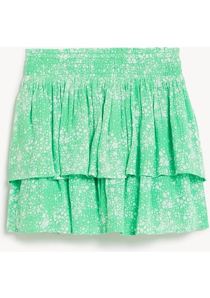 Çiçek Desenli Mini Etek (6-16 Yaş) indirimleri