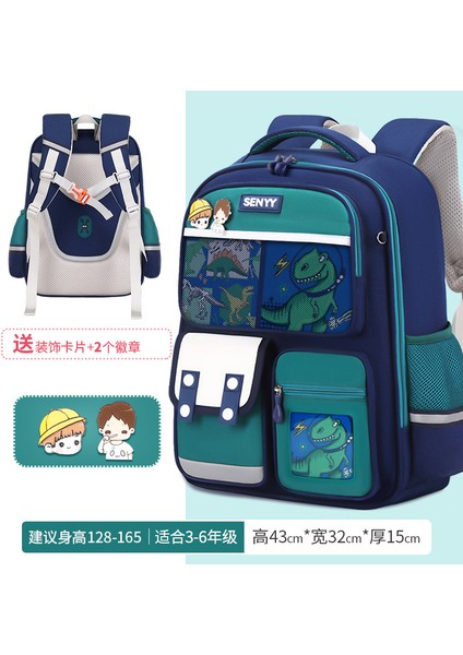 Yeni Ilkokul Öğrencileri Okul Çantası Çocuklar Oxford Kumaş Omuz Çantası Lamine Büyük Kapasiteli Erkek Su Geçirmez Kadın (Yurt Dışından)