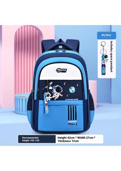 Yeni Karikatür Çocuk Ilkokul Öğrencileri Okul Çantası 3-6 Sınıflar Omuz Çantası Sandviç Oxford Kumaş (Yurt Dışından)