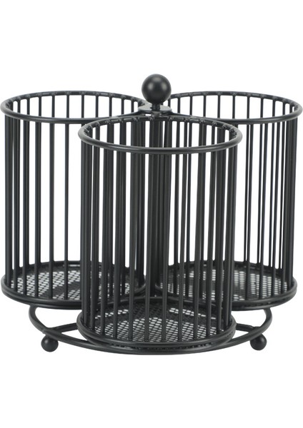 Yeni Kırtasiye Saklama Döner Kalemlik Saklama Kutusu Moda Makyaj Fırçası Saklama Tüpü Çok Fonksiyonlu Kalemlik (Yurt Dışından)