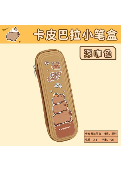 Panda Kalem Çantası Ins Tarzı Niş Küçük Öğrenciler Kırtasiye Kutusu Büyük Kapasiteli Kızlar Yüksek Değerli Kalem Kutusu (Yurt Dışından)