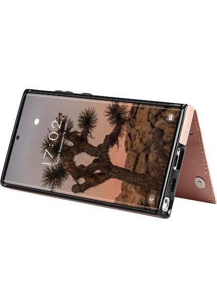 Samsung Galaxy S23 Ultra Desen Çiçek Için Kart Tutucu Kılıf ile Cüzdan (Yurt Dışından) fırsatları
