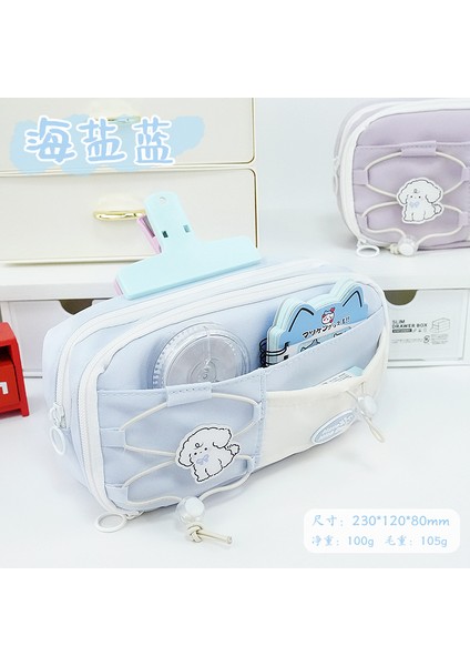 Büyük Kapasiteli Kalem Kutusuyüksek Değerli Ipli Tasarımniş Kırtasiye Kutusukalem Kutusu (Yurt Dışından)