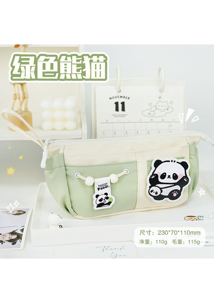 Yeni 9 Kat Büyük Kapasiteli Kalem Çantası Karikatür Cırt Cırtlı Tembel Yüksek Değerli Ins Tarzı Kız Kırtasiye Kutusu Öğrenci Kalem Kutusu (Yurt Dışından)