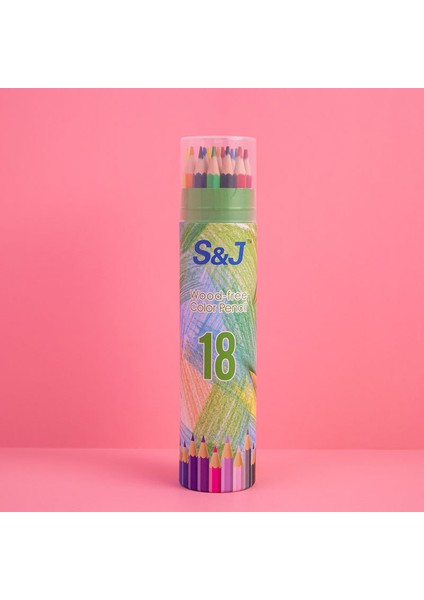 Yağ Bazlı Renkli Kalem Seti 12 Renk Öğrenci Çizim 18 Renk 24 Renk 36 Renk Kalem Boyama Varili Renkli Kalemler (Yurt Dışından)