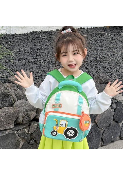 Çocuk Okul Çantası Anaokulu Sınıfı Sevimli Karikatür Erkek ve Kız 3-7 Yaş (Yurt Dışından)