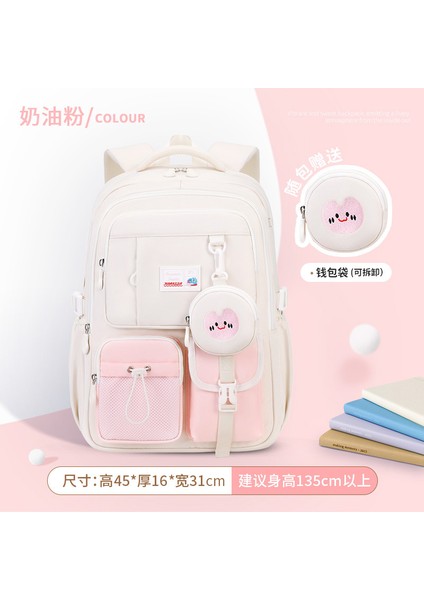 Yeni Moda Büyük Kapasiteli Omuz Çantası Genç Lise Üniversite Öğrencileri Okul Çantası Eğlence Işe Gidip Gelme (Yurt Dışından)