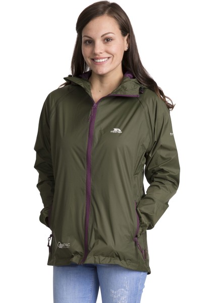 Qikpac Kadın Yeşil Yağmurluk indirimleri