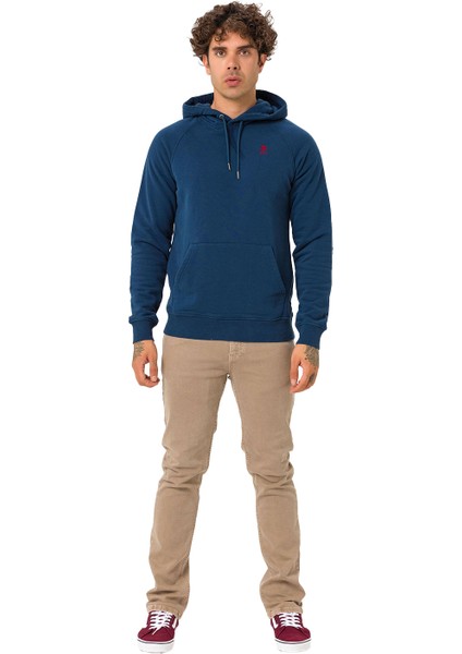 Hedge Erkek Mavi Sweatshirt