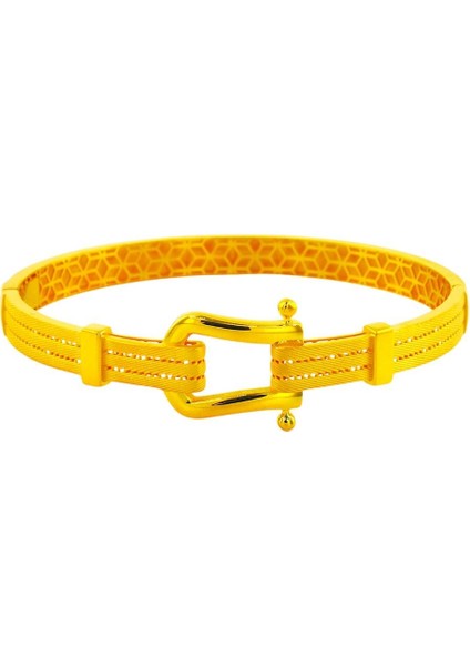 22 Ayar Altın Tasarım Bilezik - 0194480