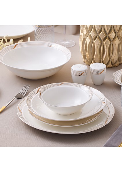 Crystal Provence Gold 56 Parça 12 Kişilik Yemek Takımı fiyatları