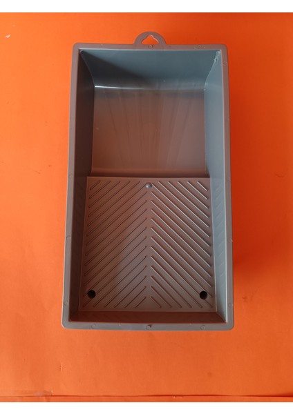 Boya Tavası Kabı Gümüş Gri 15X28CM