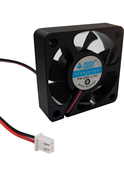5cm 24V 2 Pinli Fan 5cm x 5cm x 1.5cm 2 Pimli Dc 24VOLT Fan fiyatları