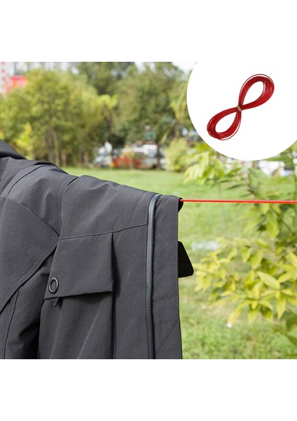 Balkon Çamaşır Kurutma Halatı Çelik Halat Kupeşte Asma Çelik Çamaşır Ipi 20 Metre Korkuluk Askısı Ip fırsatları