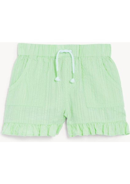 Saf Pamuklu Regular Fit Şort (2-8 Yaş)