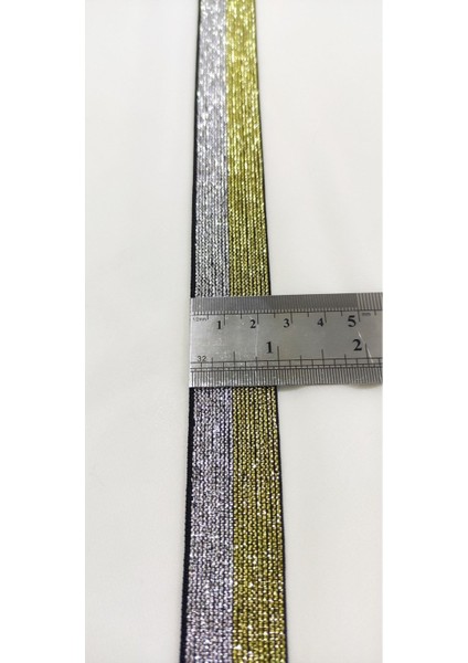 Gümüş Gold Çift Renk Lastik Şerit fırsatları