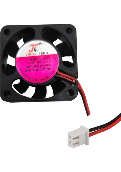4cm 24V 2 Pinli Fan 4cm x 4cm x 1cm 2 Pimli Dc 24VOLT Fan