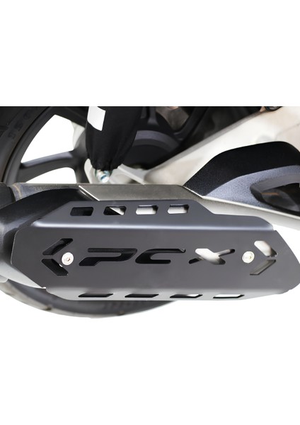 Honda PCX 125 / 150 2018-2025 Uyumlu Egzoz Koruma Kapağı Siyah indirimleri