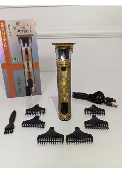 Tıraş Makinesi Şarjlı LCD Ekran Professional AR-0113 (Saç Sakal Düzeltici) fiyatları
