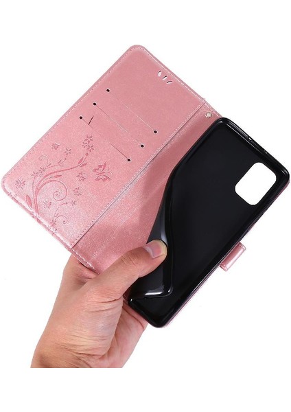 Samsung Galaxy A71 Kickstand Kart Tutucu Bilek Kayışı Kapatma Için Filp Durumda (Yurt Dışından) modelleri